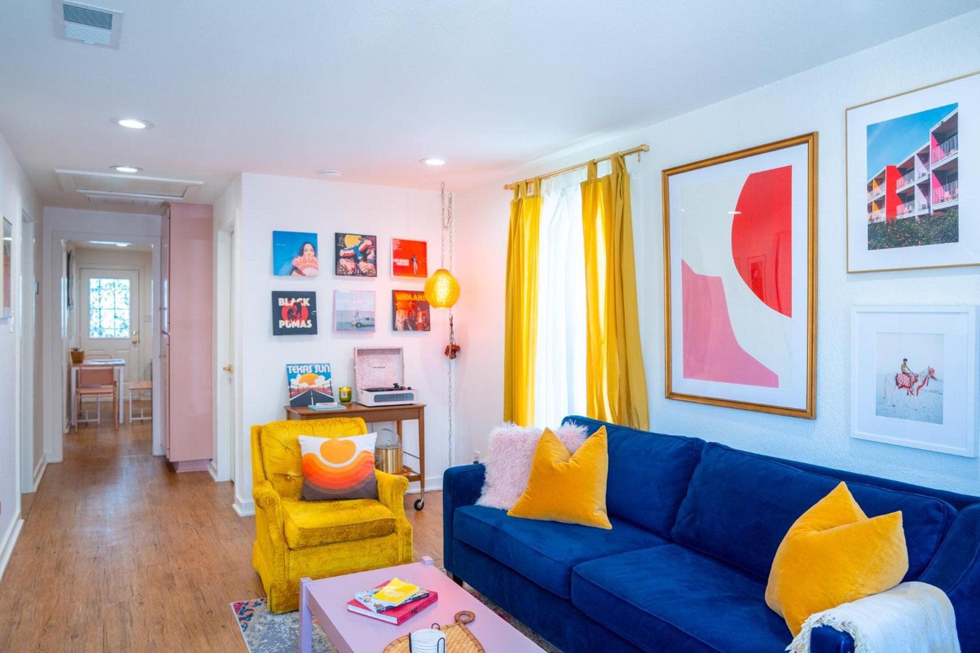 Stylish, Artsy Bungalow Central Eastside Austin Luaran gambar