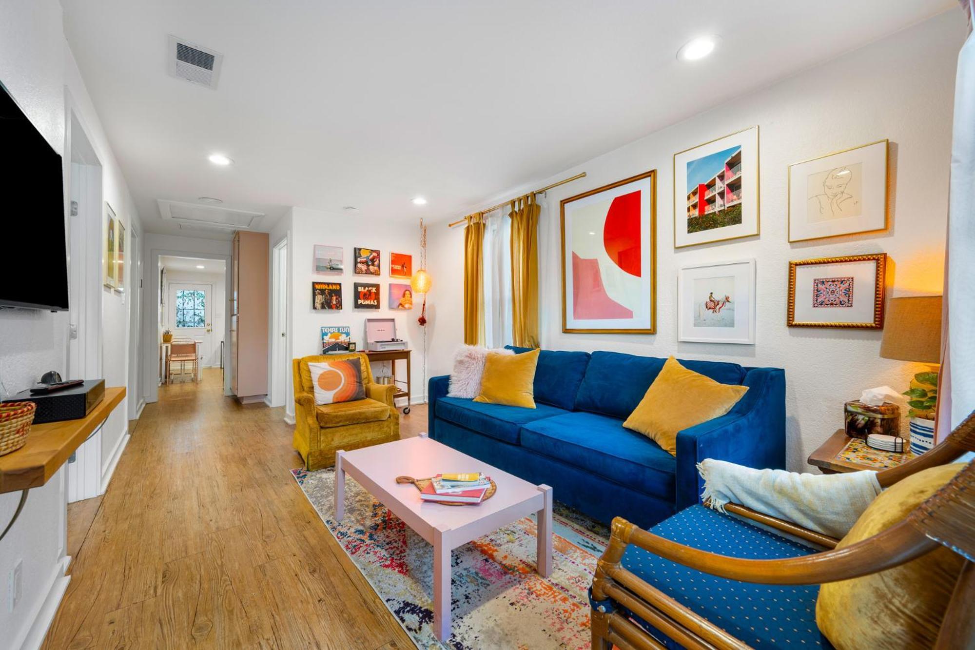 Stylish, Artsy Bungalow Central Eastside Austin Luaran gambar